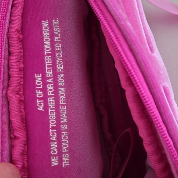 Brand New VALENTINO clutch wristlet mini bag VLOGO pouch bag pink - Picture 4 of 9